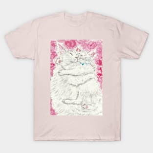 Mother and baby cat kitten T-Shirt